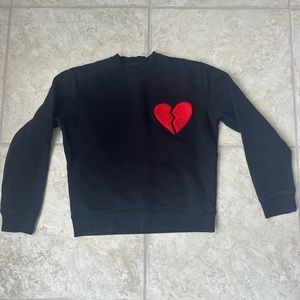 Felpa Heart Sweatshirt
